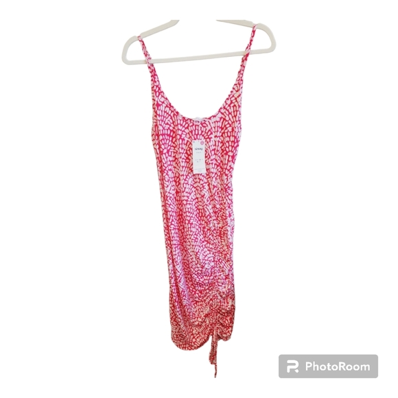 NWT SINSAY Midi Pattern Dress - Picture 6 of 9